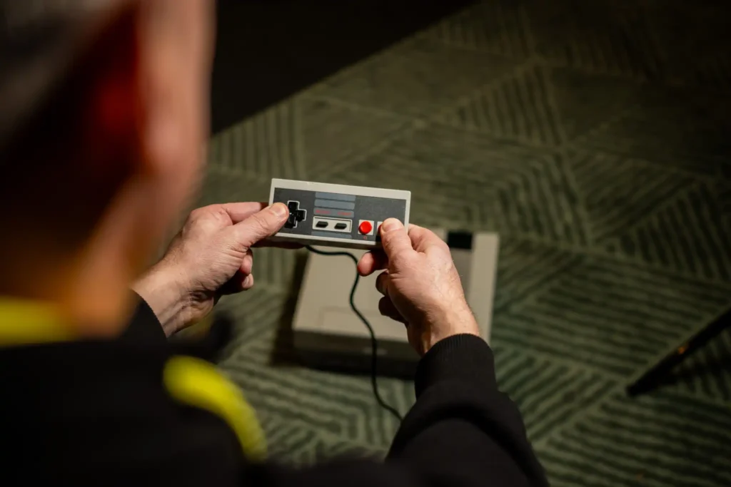 Pijnlijke duimen van de NES controller