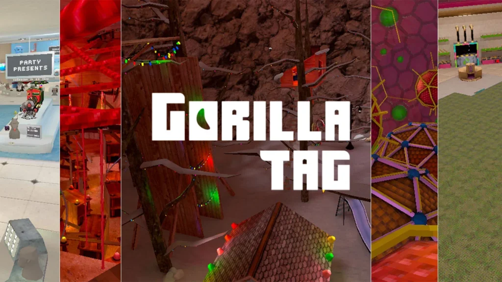 Mappen in Gorilla Tag