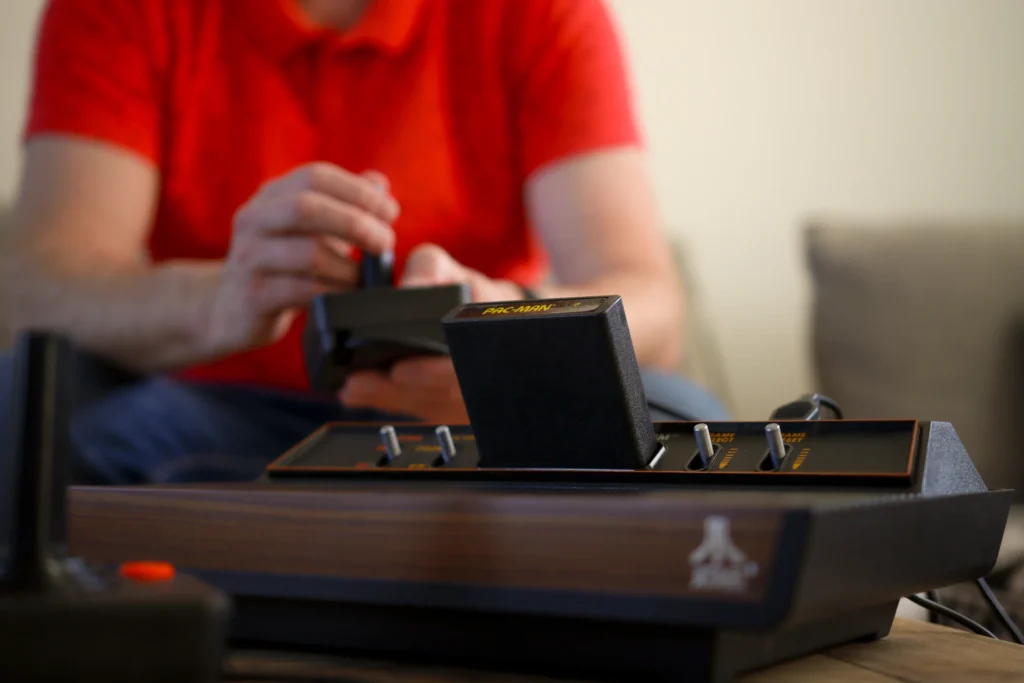 Pac Man in de Atari 2600
