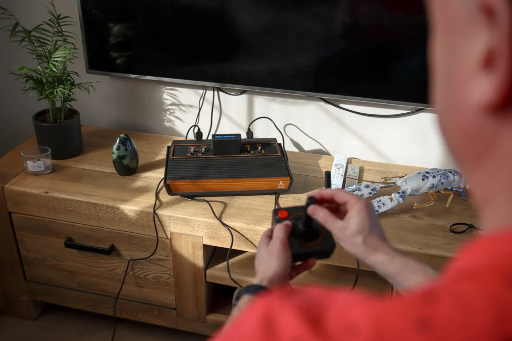Space invaders in de Atari 2600
