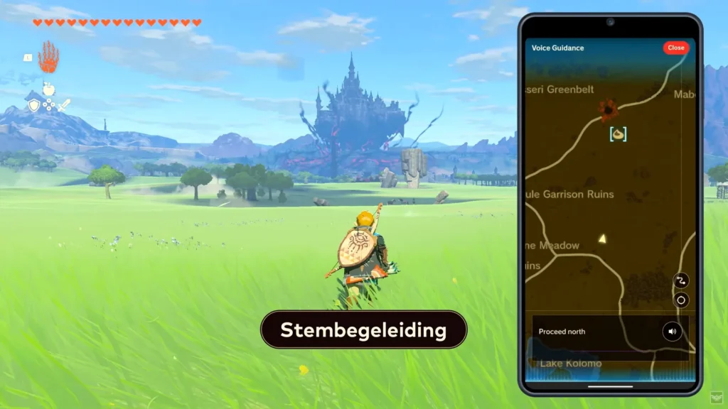 Nintendo switch 2 navigatie