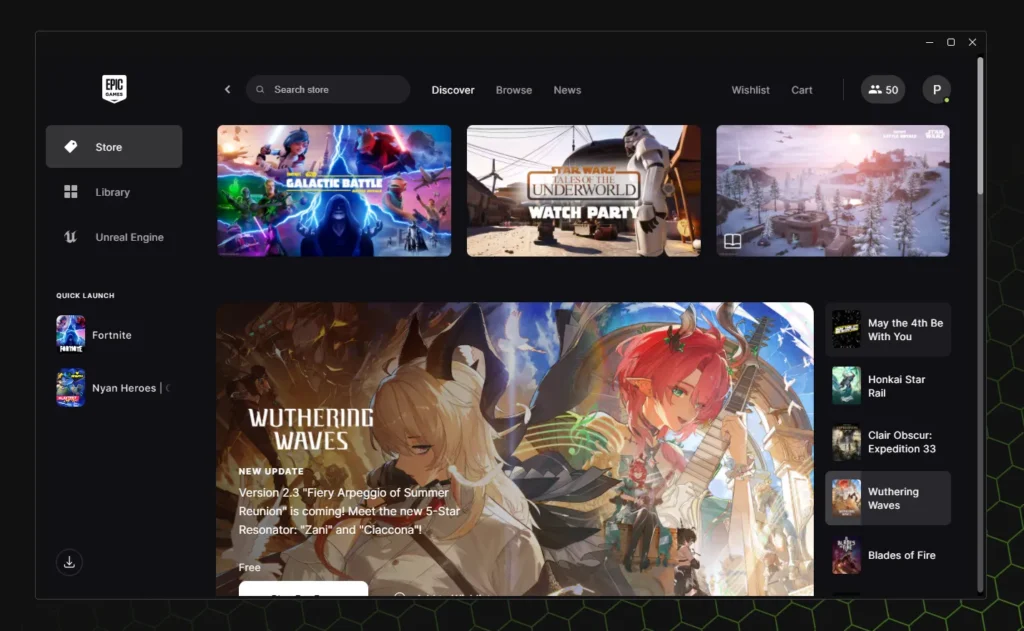 Epic Games Launcher