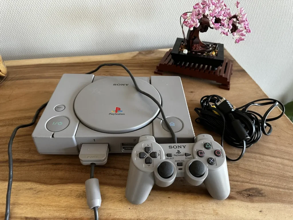 Playstation 1 gekocht op game beurs joure