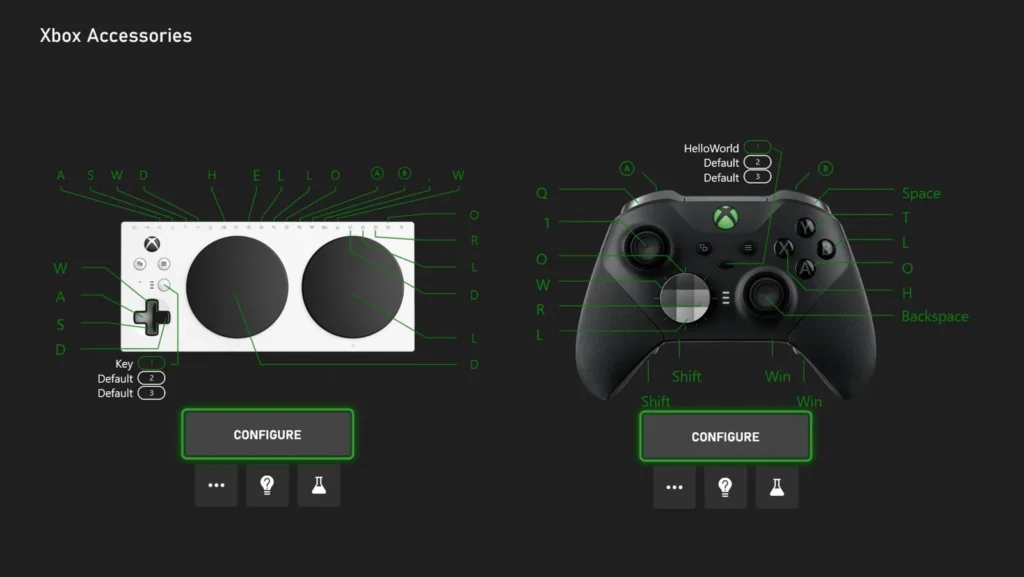Xbox controllers