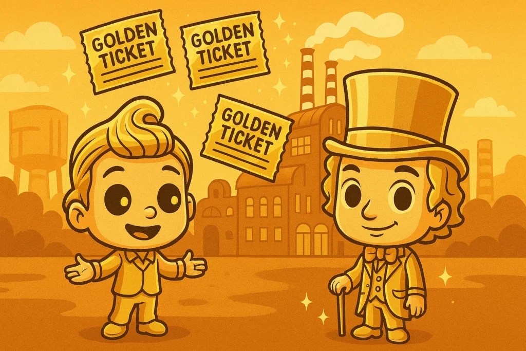 Exclusieve Funko Pop's Willy Wonka