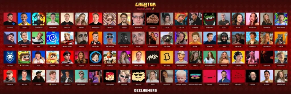 Deelnemers Creator SMP 3