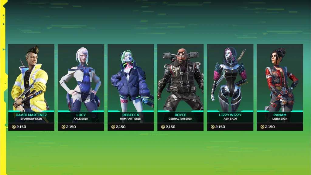 Apex Legends x Cyberpunk event is nu beschikbaar