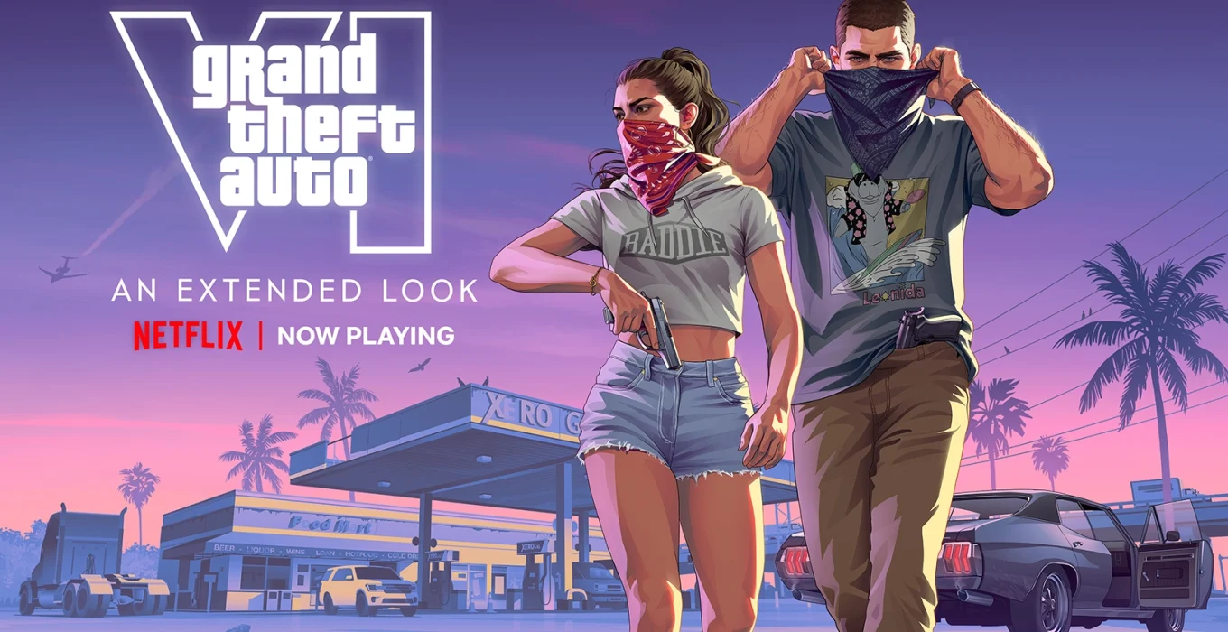 GTAVI Now Playing on Netflix Art