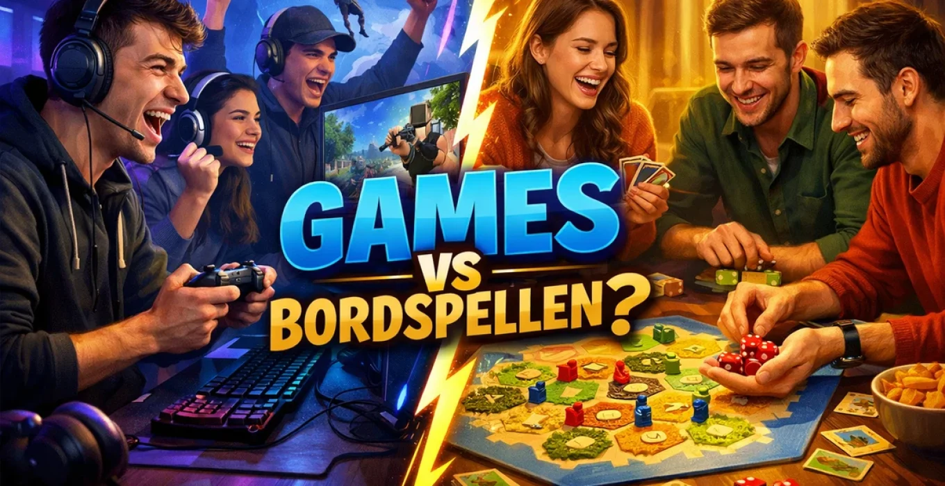 Games vs bordspellen